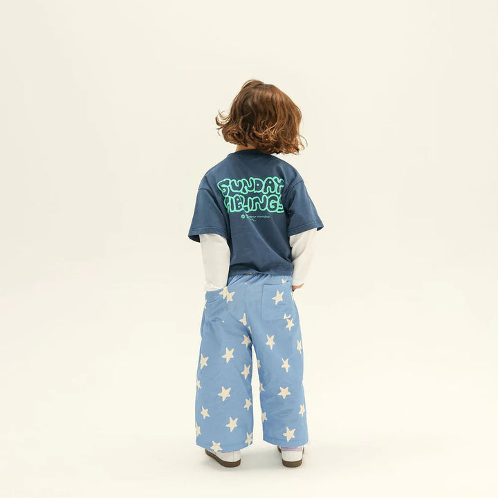 Party Layers Tee - Navy 
