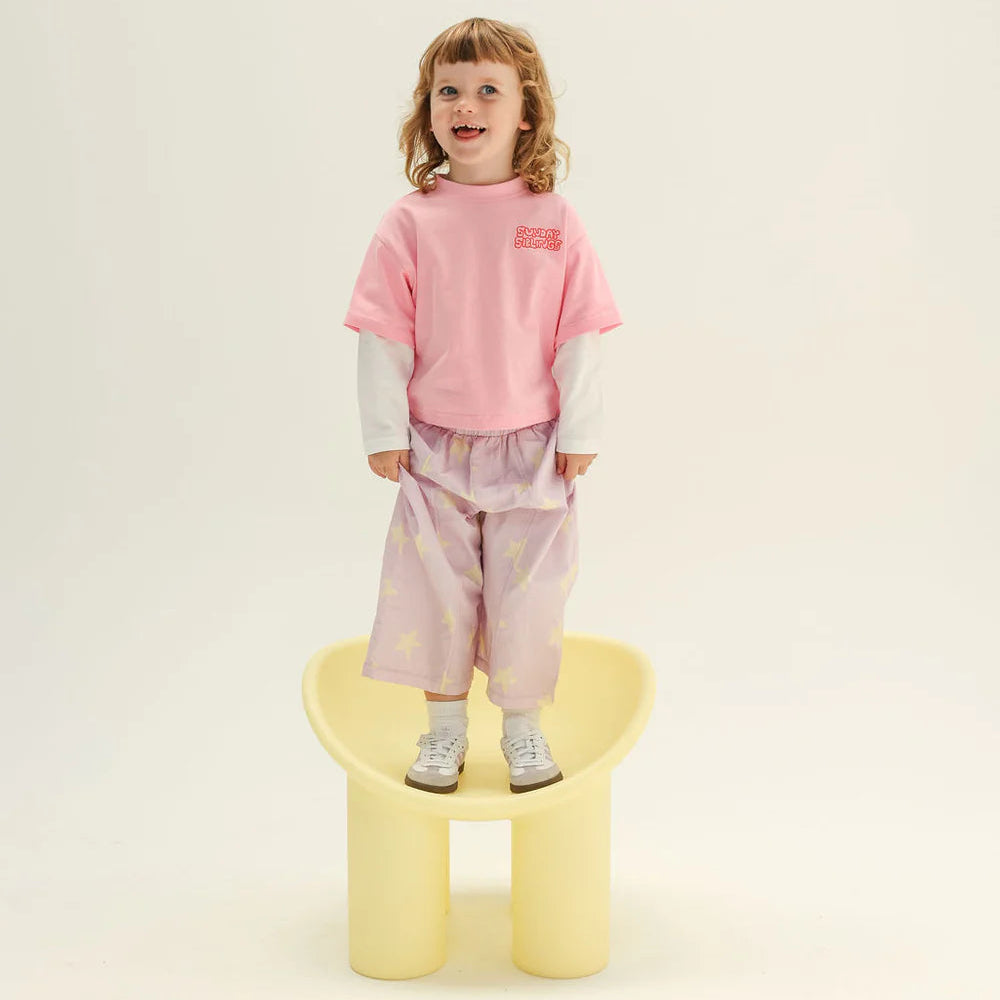 Party Layers Tee - Pink