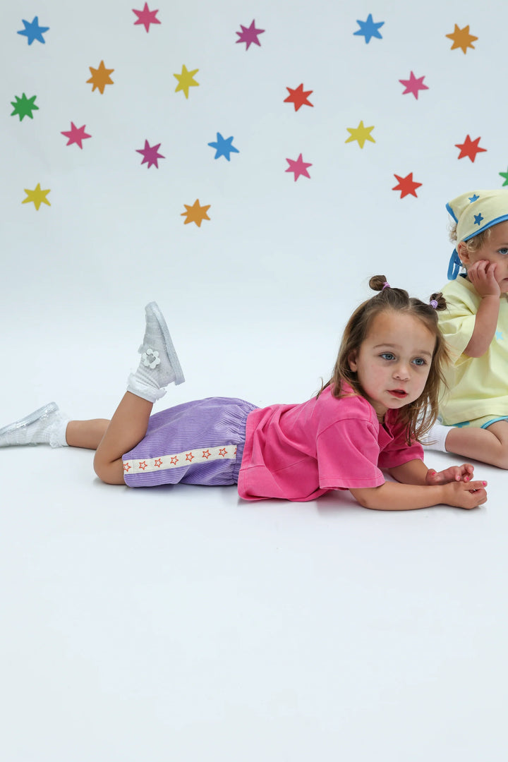 Playtime Cord Shorts | Purple