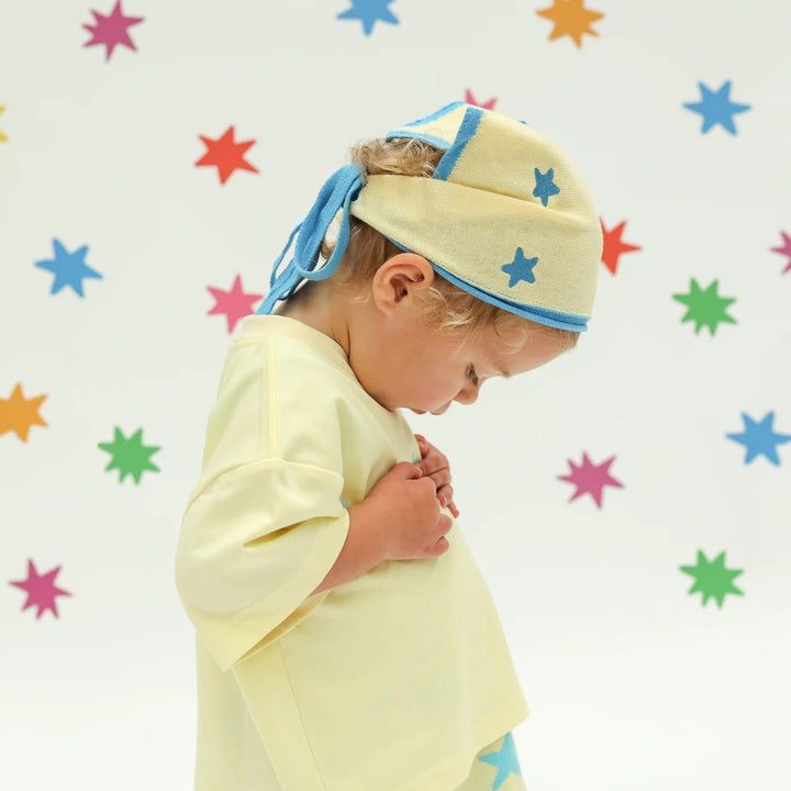 Stars Align Tee | Yellow + Blue