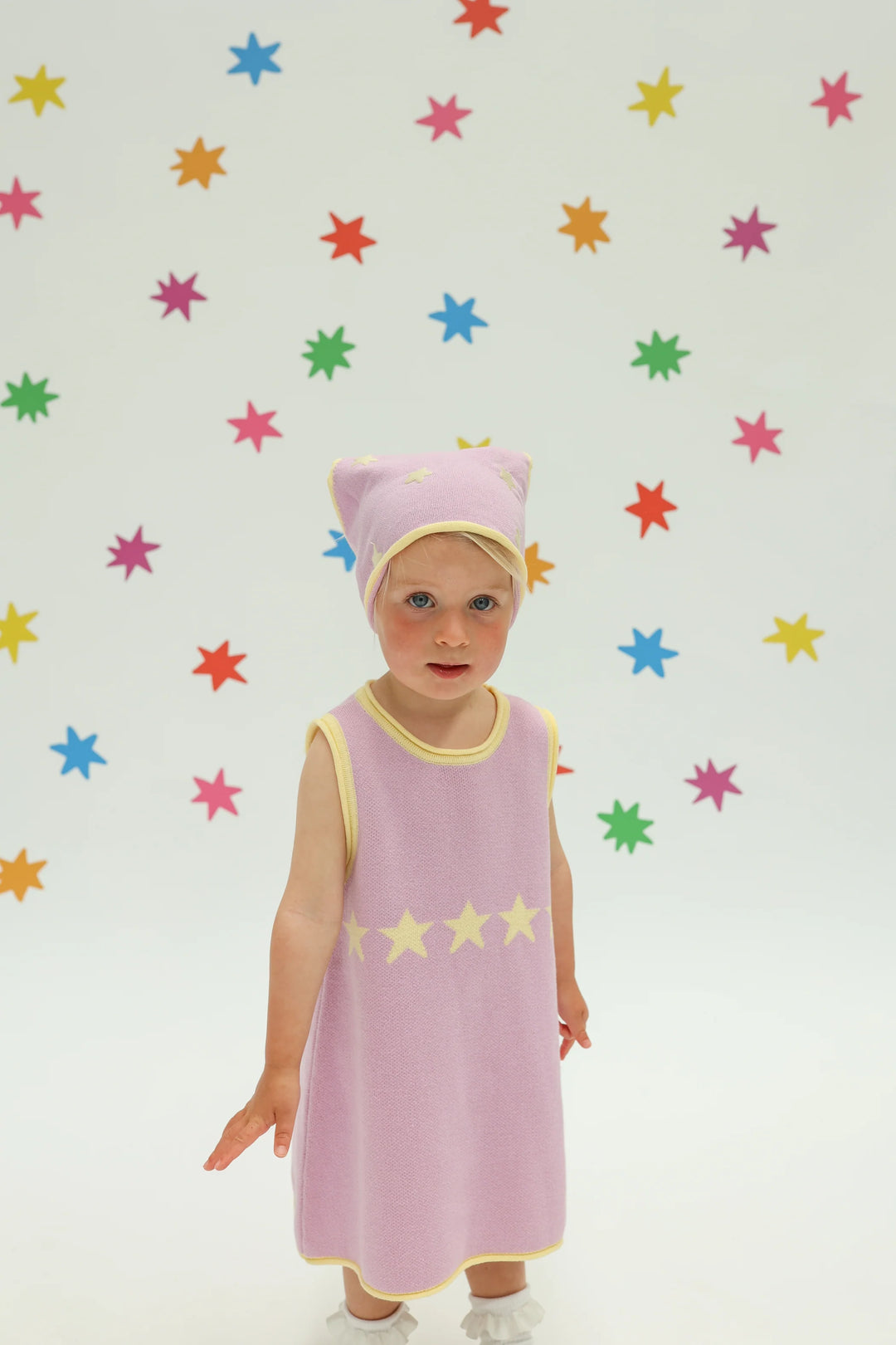 Stars Align Bandana | Purple + Yellow