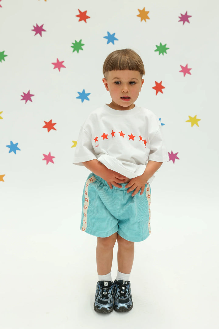 Playtime Cord Shorts | Light Blue