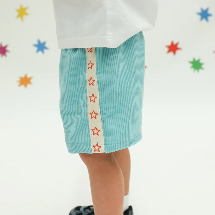 Playtime Cord Shorts | Light Blue