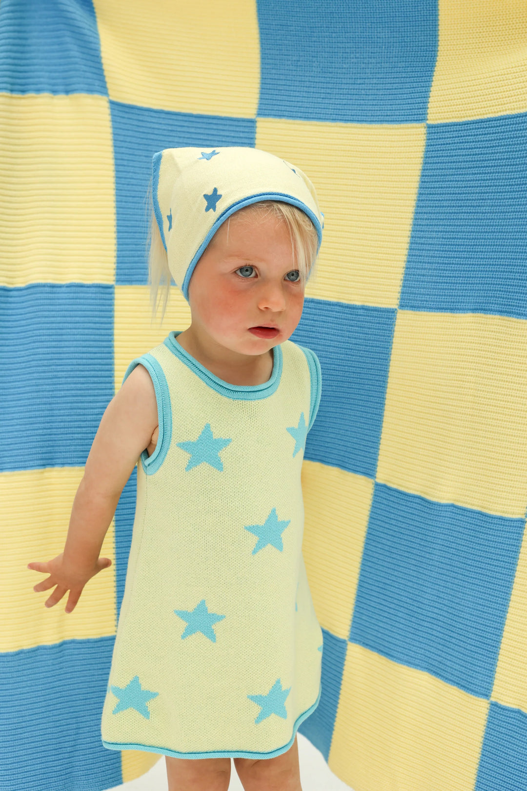 Sunday Blanket | Yellow + Blue