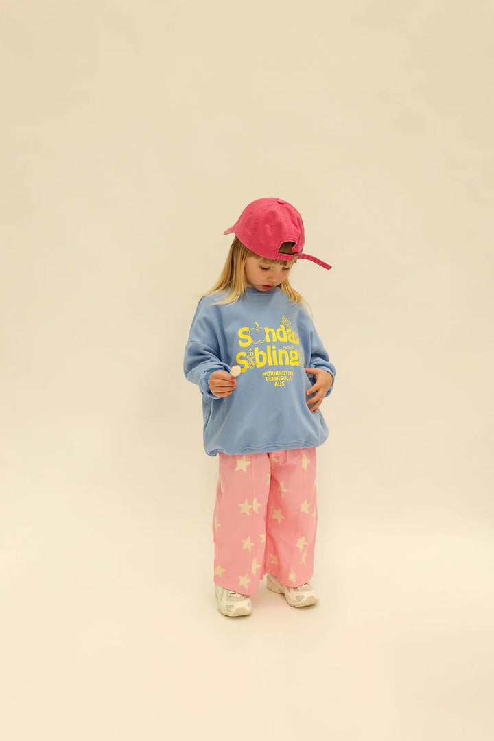 Doc Sweater - Blue + Yellow