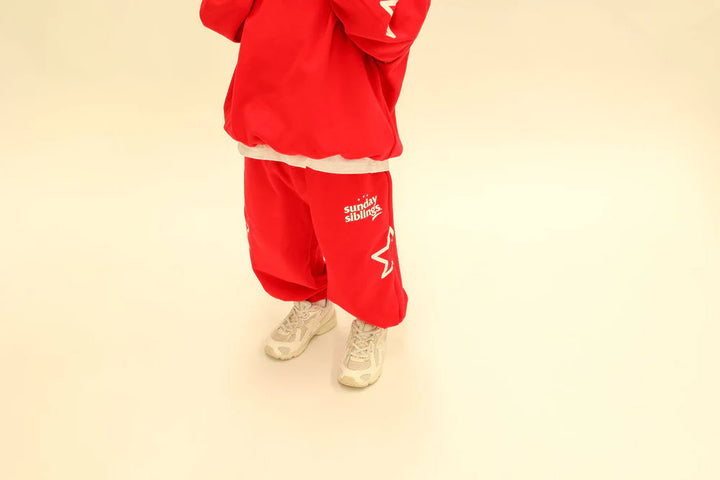 Siblings Trackpants - Red