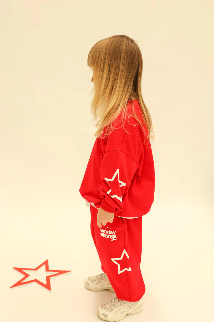 Siblings Trackpants - Red