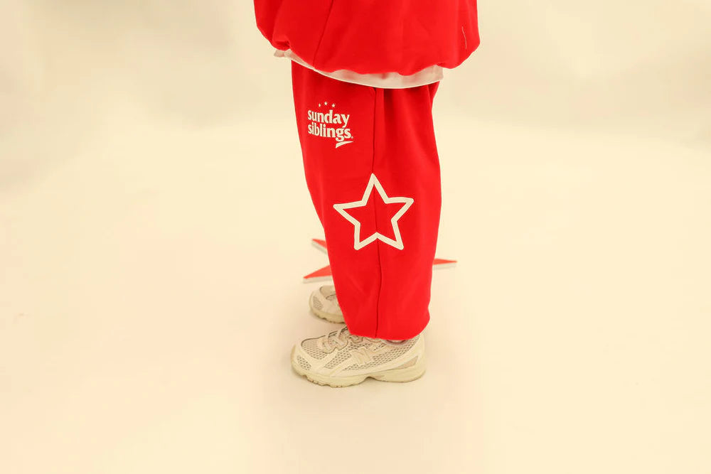 Siblings Trackpants - Red
