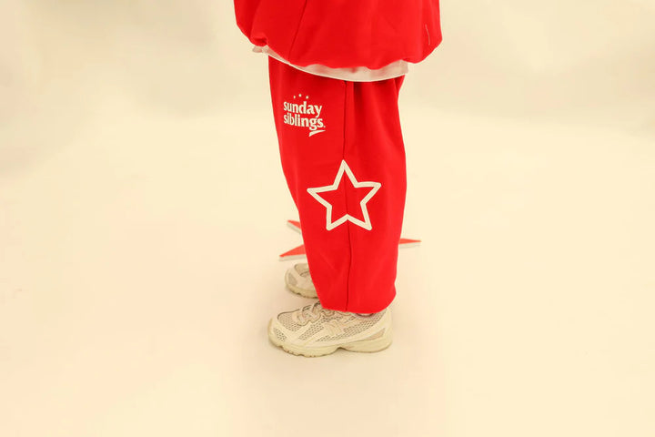 Siblings Trackpants - Red