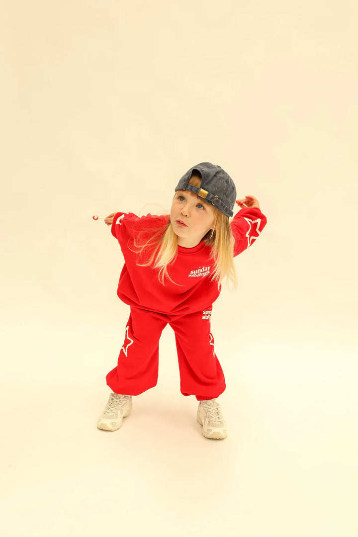 Siblings Sweater - Red