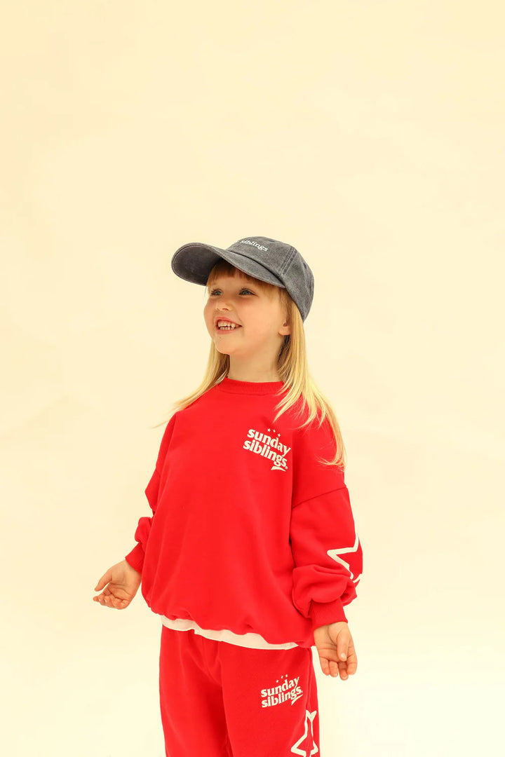 Siblings Sweater - Red
