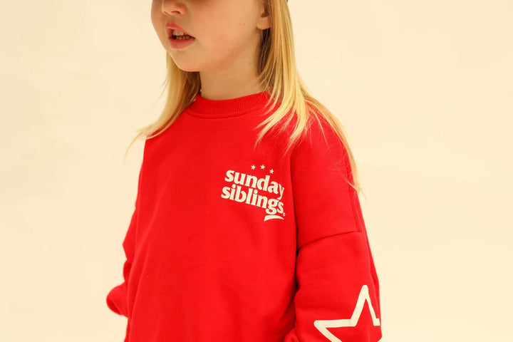Siblings Sweater - Red