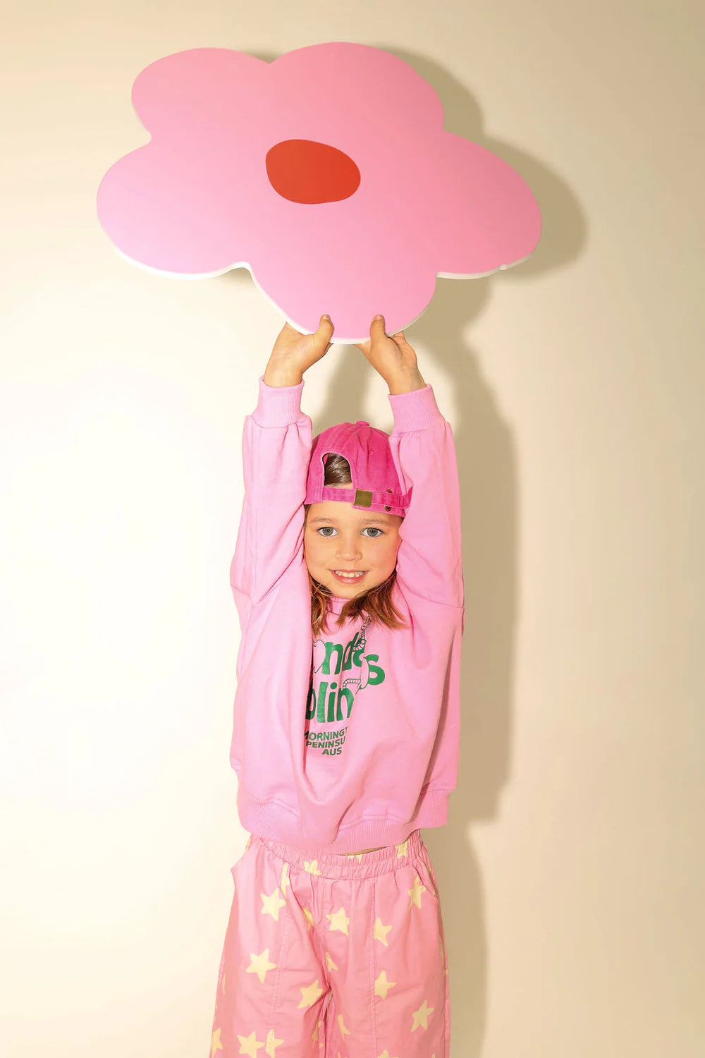 Doc Sweater - Pink + Green