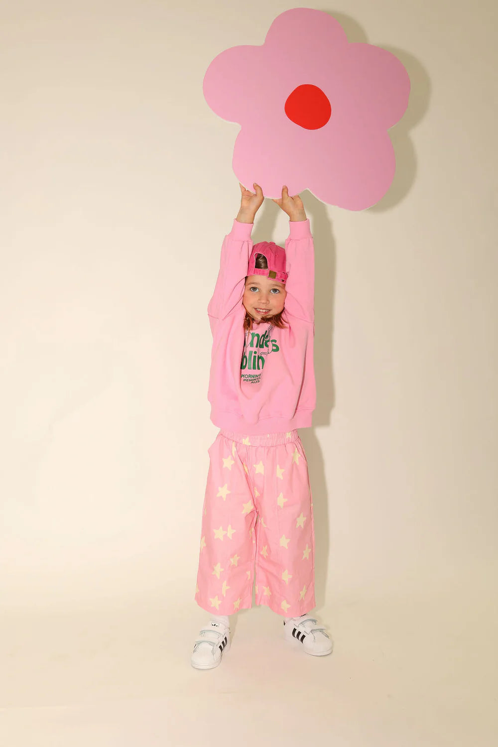 Doc Sweater - Pink + Green