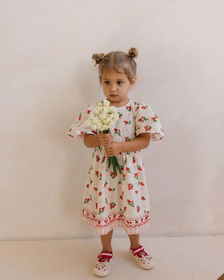 Poppy Dress | Strawberries and Cream