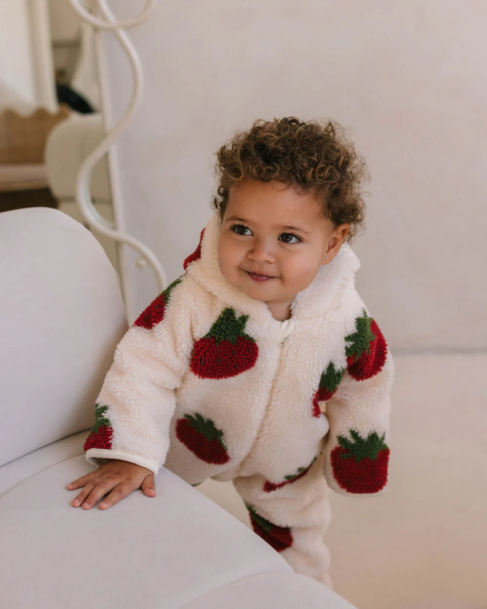 Aspen Onesie - Strawberry