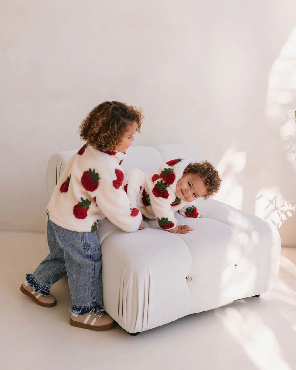 Aspen Onesie - Strawberry