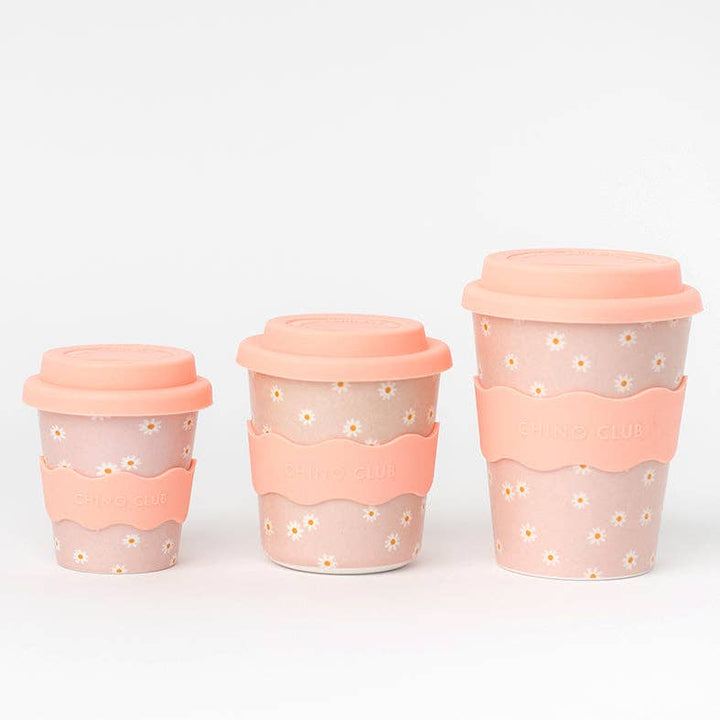 Babychino Cup | 4oz - Pink Daisy