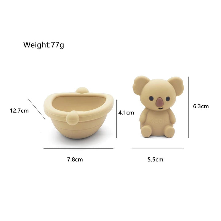 Silicone Bath Boat - Koala