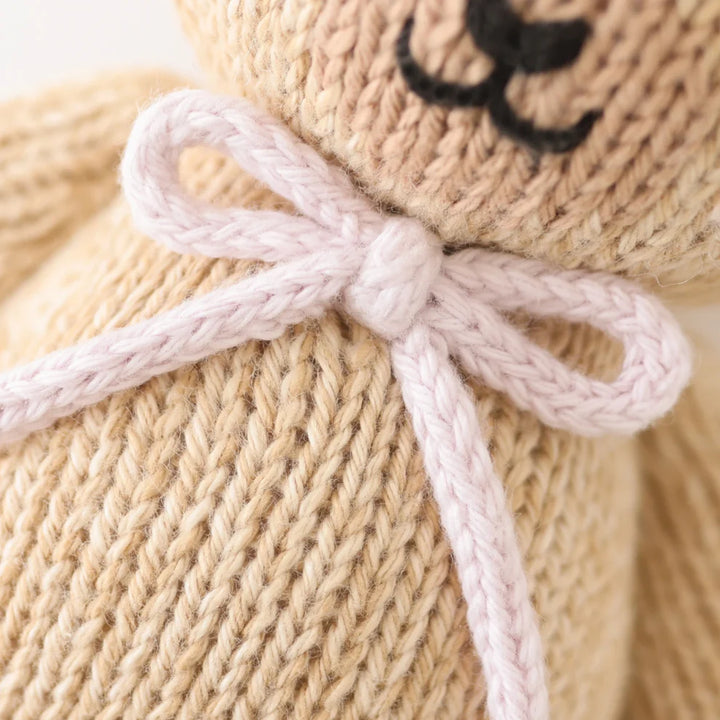 Plush | Baby Honey Bear (lavender bow)