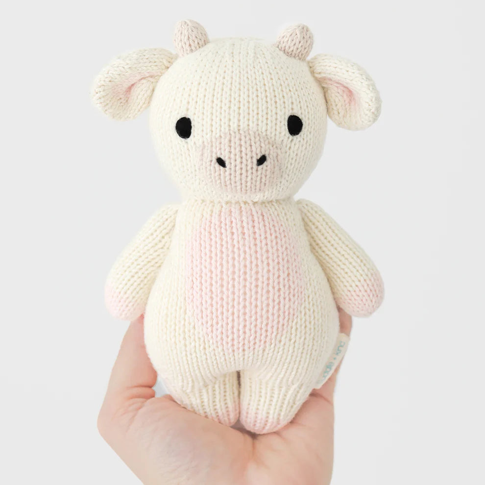 Plush | Baby Cow (Strawberry)