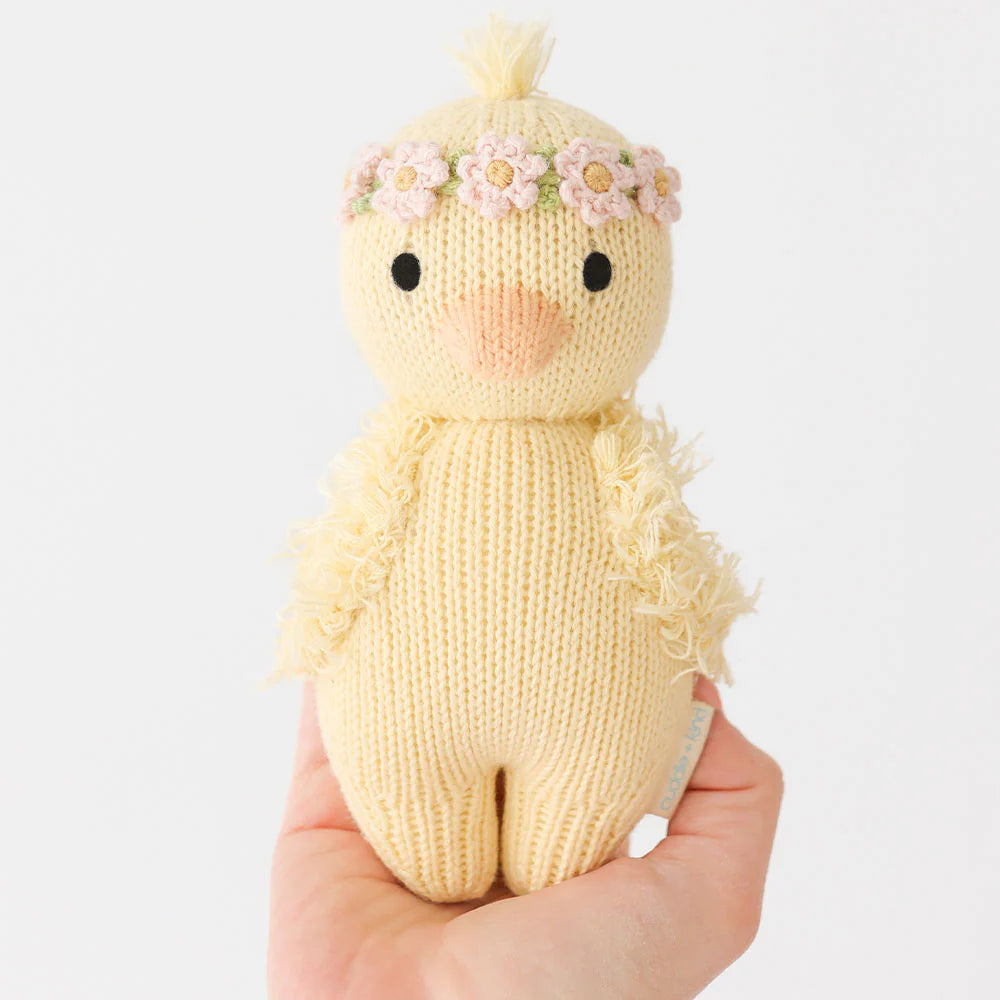 Plush | Baby Duckling (Blush Floral)
