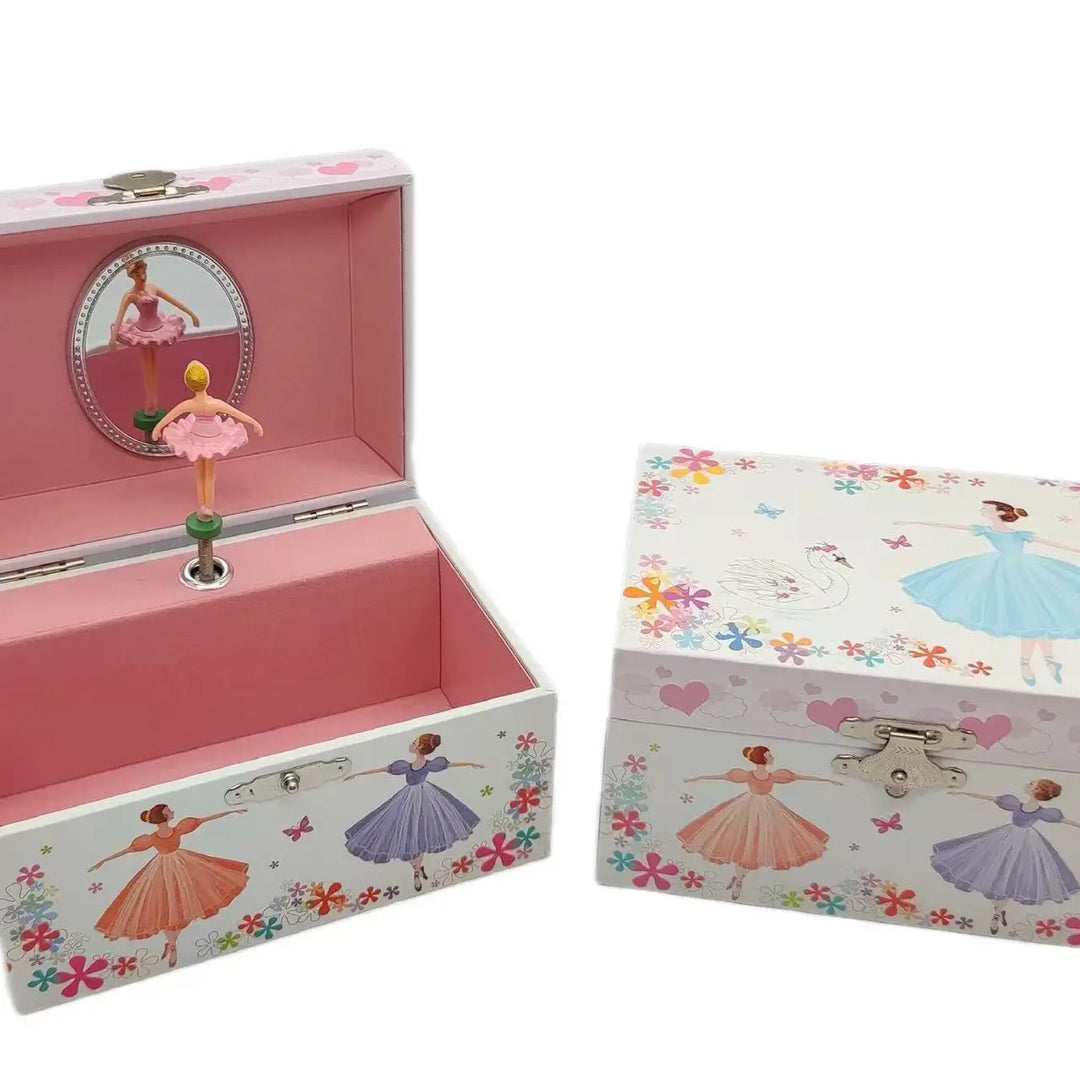 Music Box - Ballerina & Swan