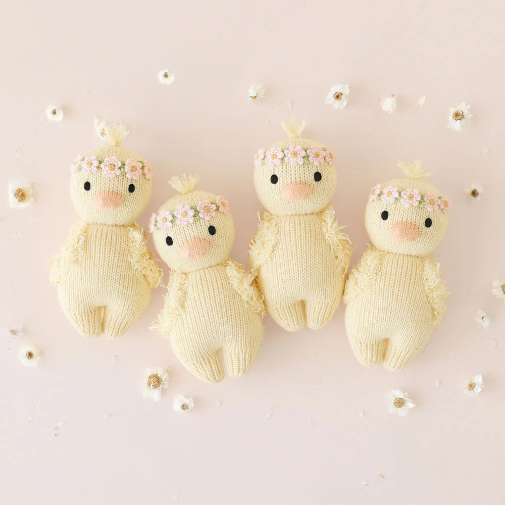 Plush | Baby Duckling (Blush Floral)