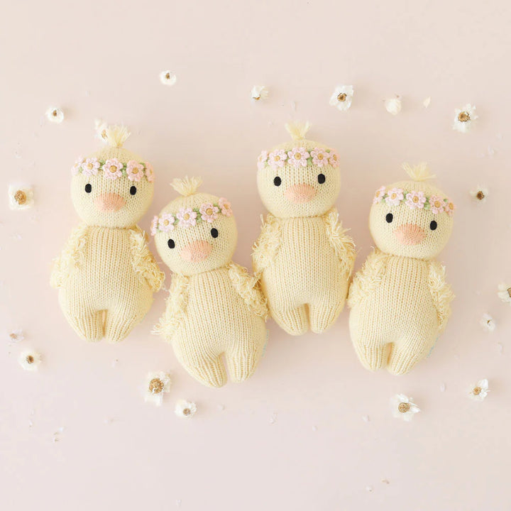 Plush | Baby Duckling (Blush Floral)