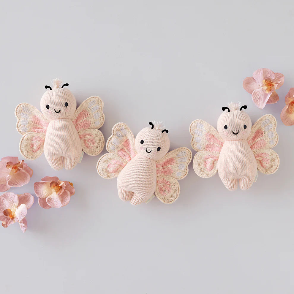 Plush | Baby Butterfly (petal pink)