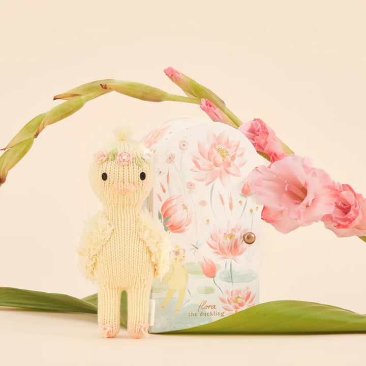 Plush | Tiny Flora the Duckling (mauve)