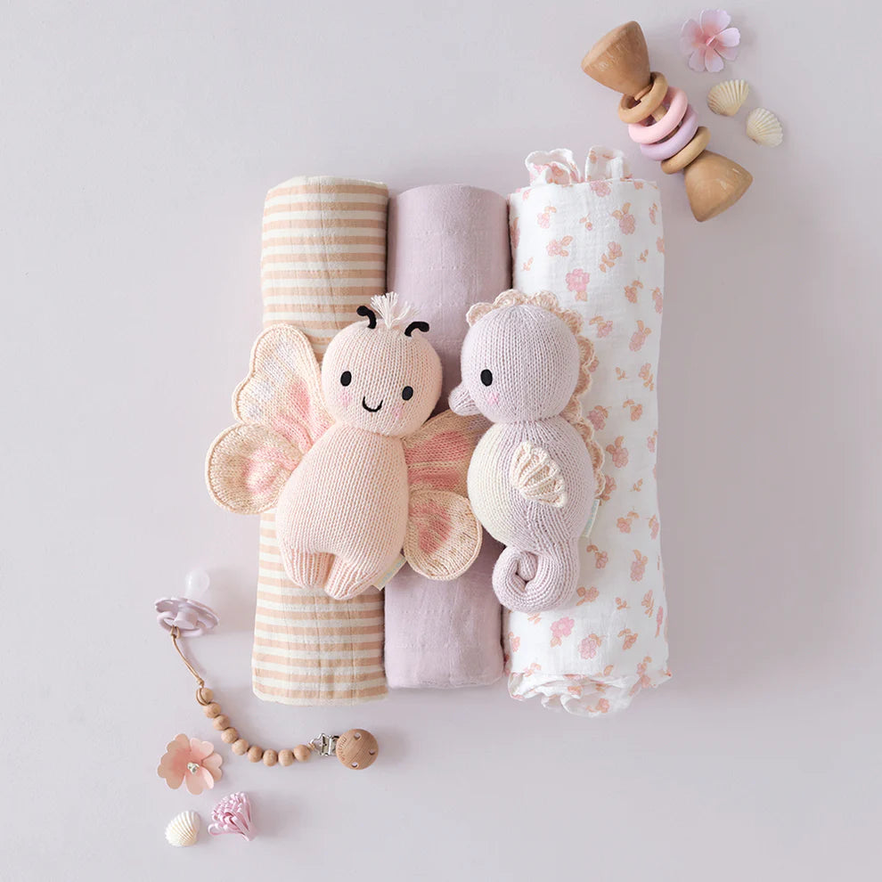 Plush | Baby Butterfly (petal pink)