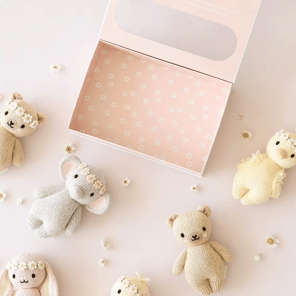Plush | Baby Duckling (Blush Floral)