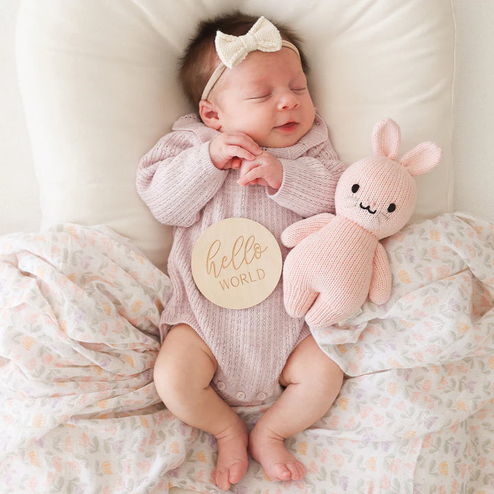 Plush | Baby Rabbit (powder pink)
