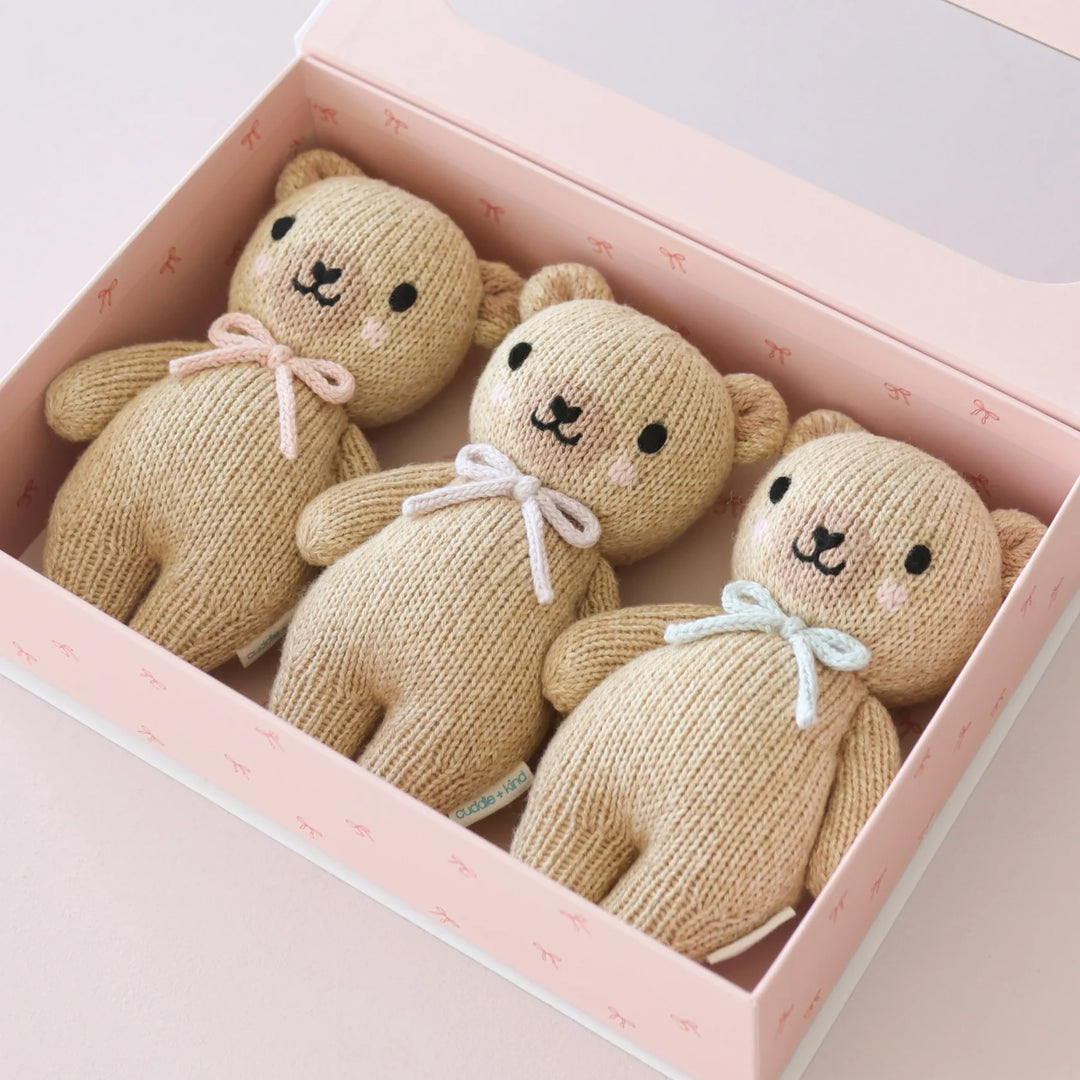 Plush | Baby Honey Bear (robin’s egg blue)