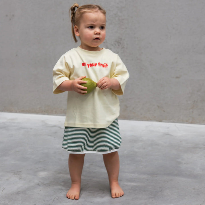 Tee | Eat Your Fruit - Butter Yellow