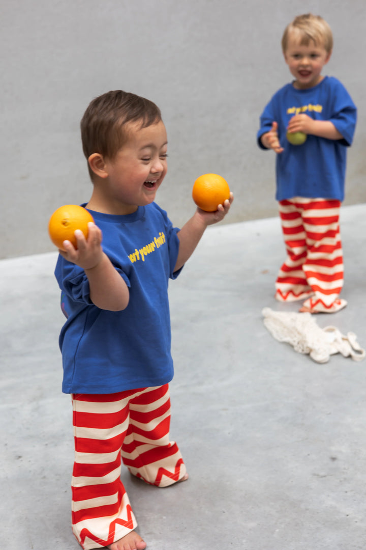 Tee | Eat Your Fruit - Royal Blue