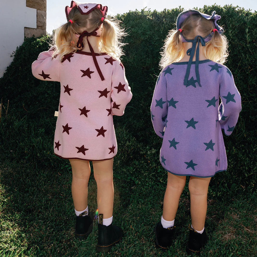Dress | Lucky Stars - Violet + Navy