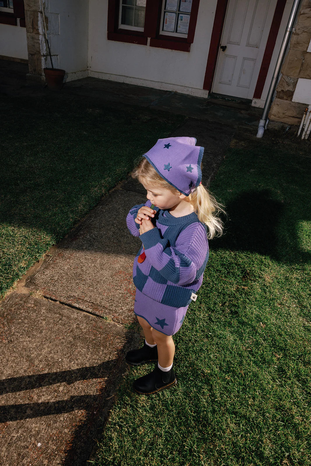 Bandana | Lucky Stars - Violet + Navy
