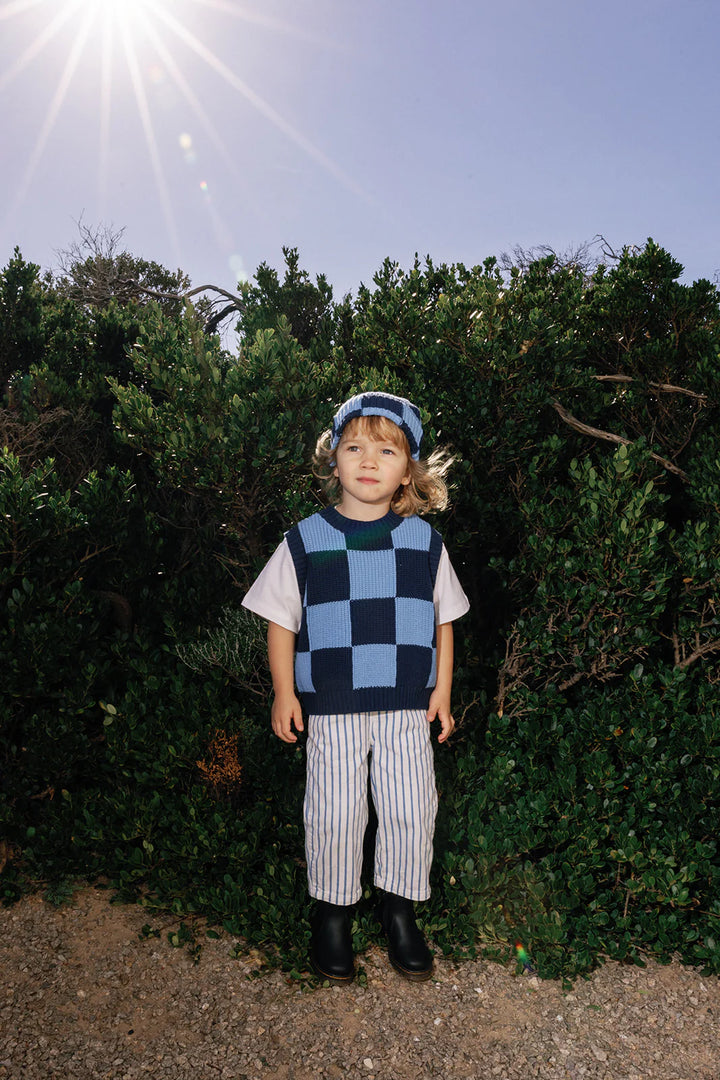 Ninch Pants - Blue Stripes