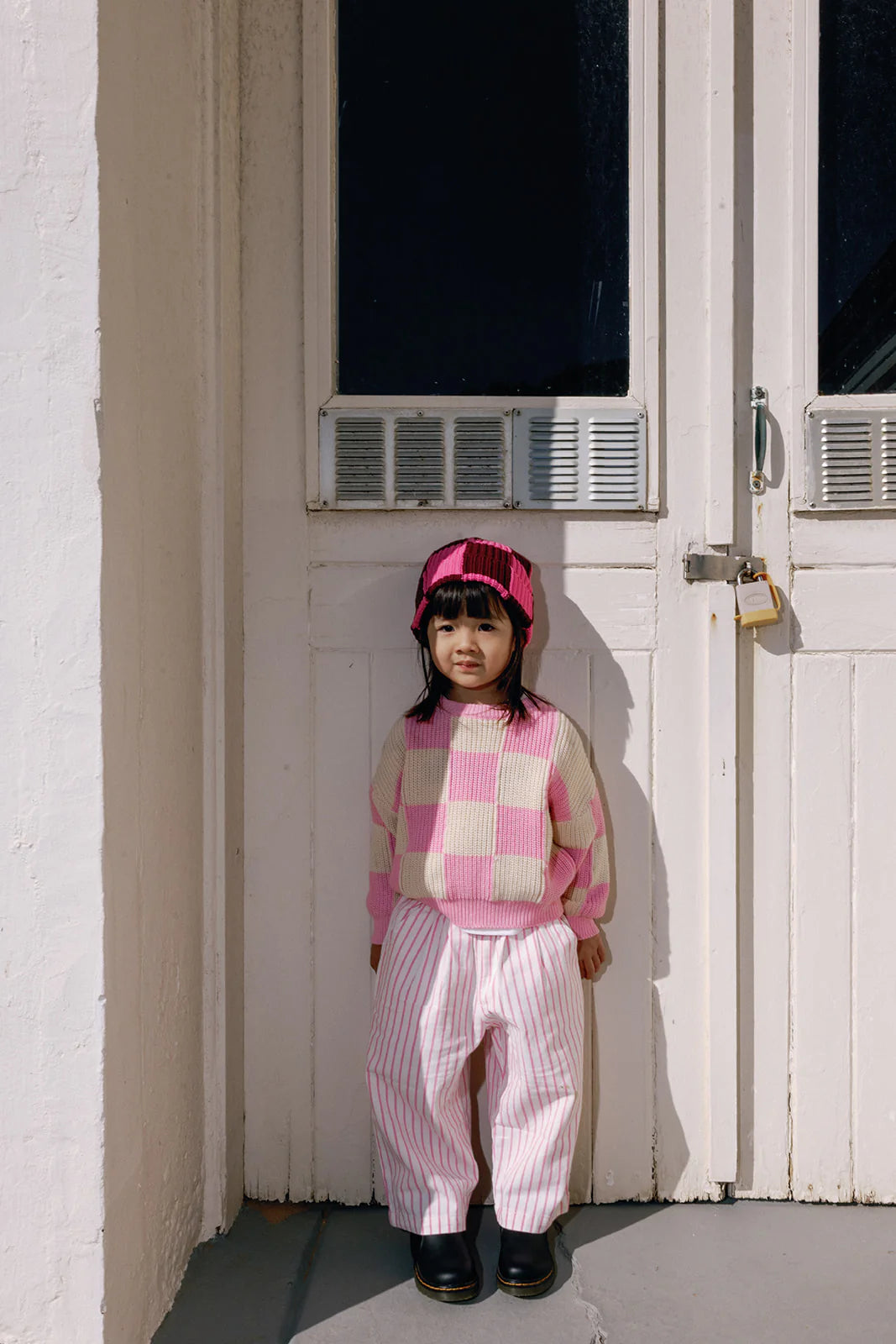 Ninch Pants - Pink Stripes