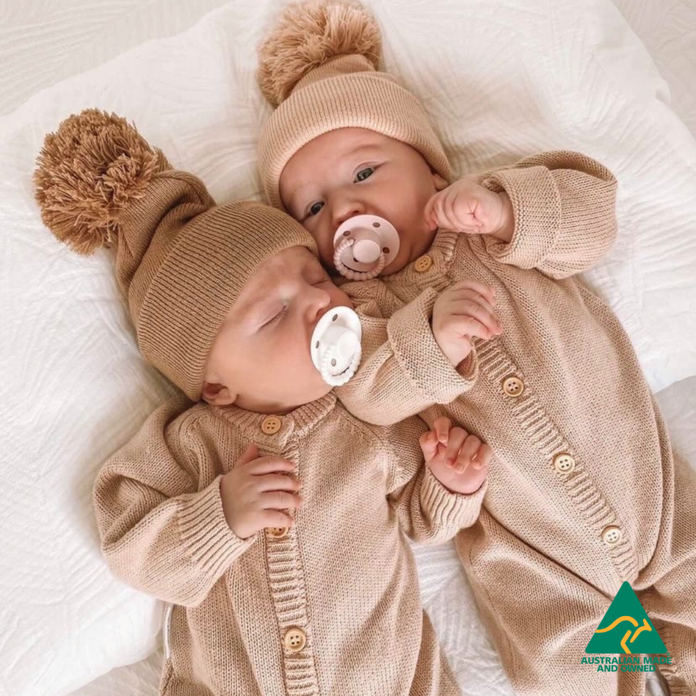 2pk Dummies | Bubble - Sage + Almond: Size 1