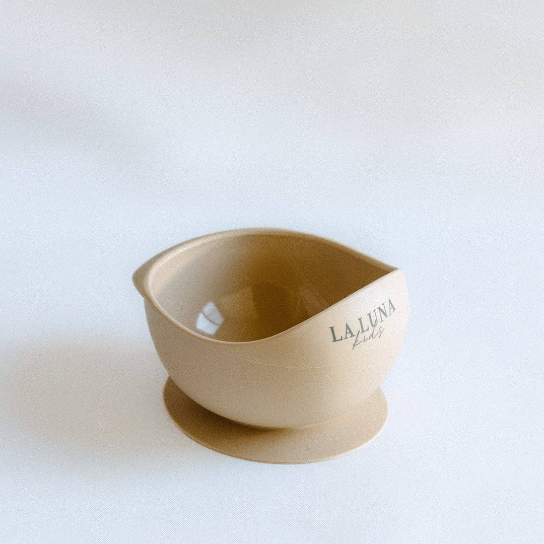 Silicone Suction Bowl - Sand