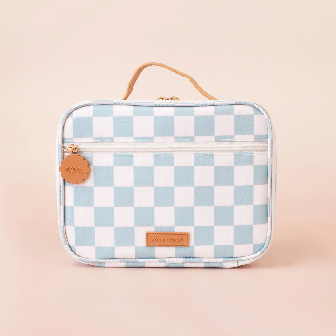 Mini Lunch Bag | Sage Check