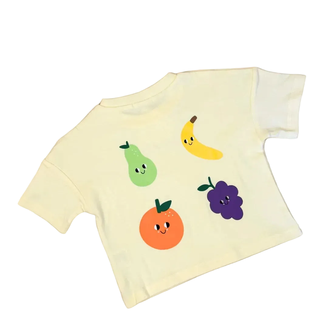 Tee | Eat Your Fruit - Butter Yellow