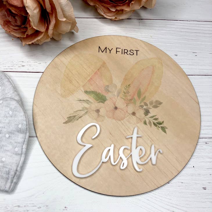 Plaque | 3D - My First Easter