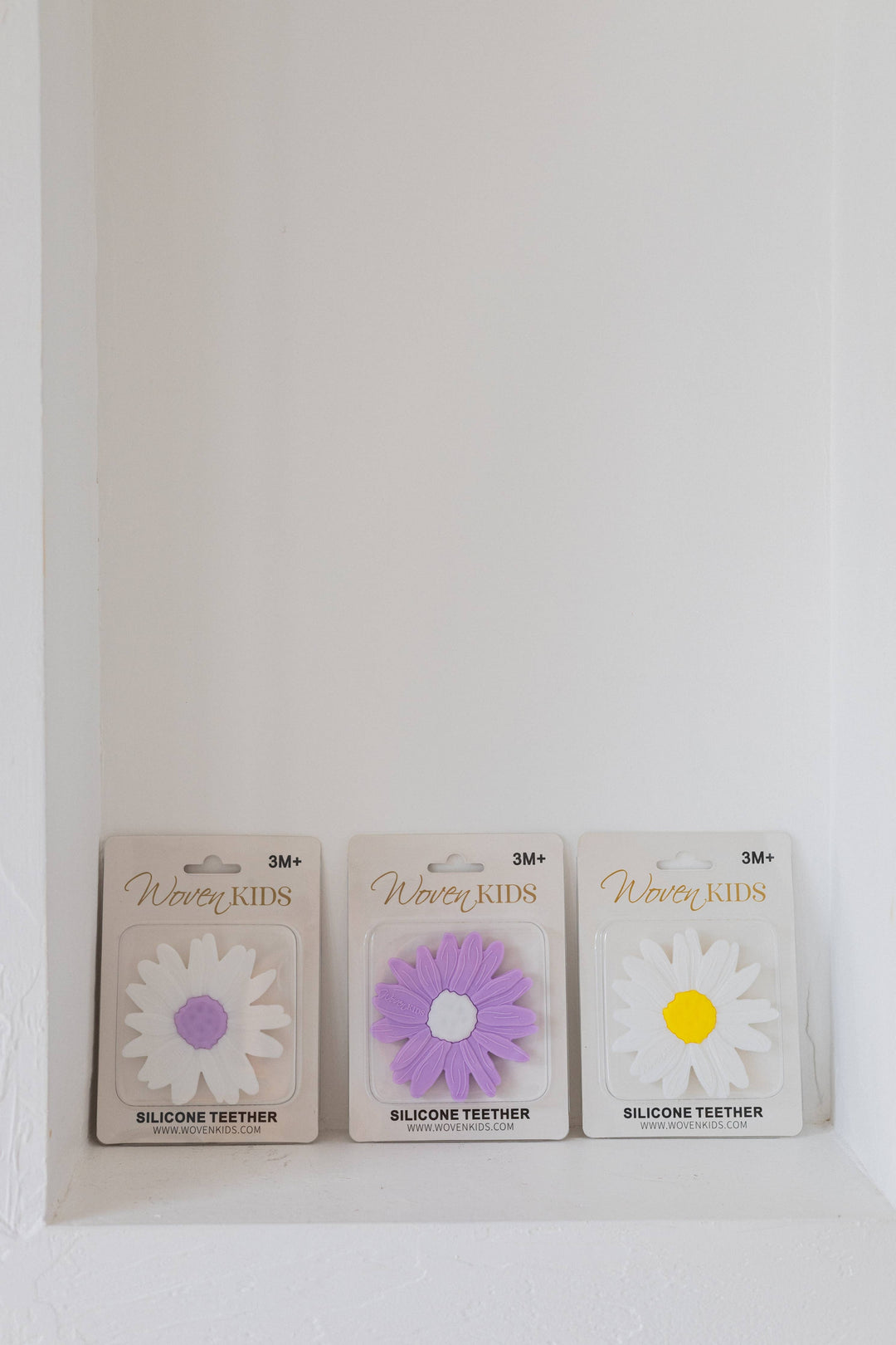 Teether | Silicone -  Lilac Daisy