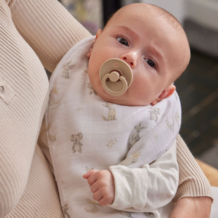 Muslin Bib Set of 2 - Little Aussie Critters