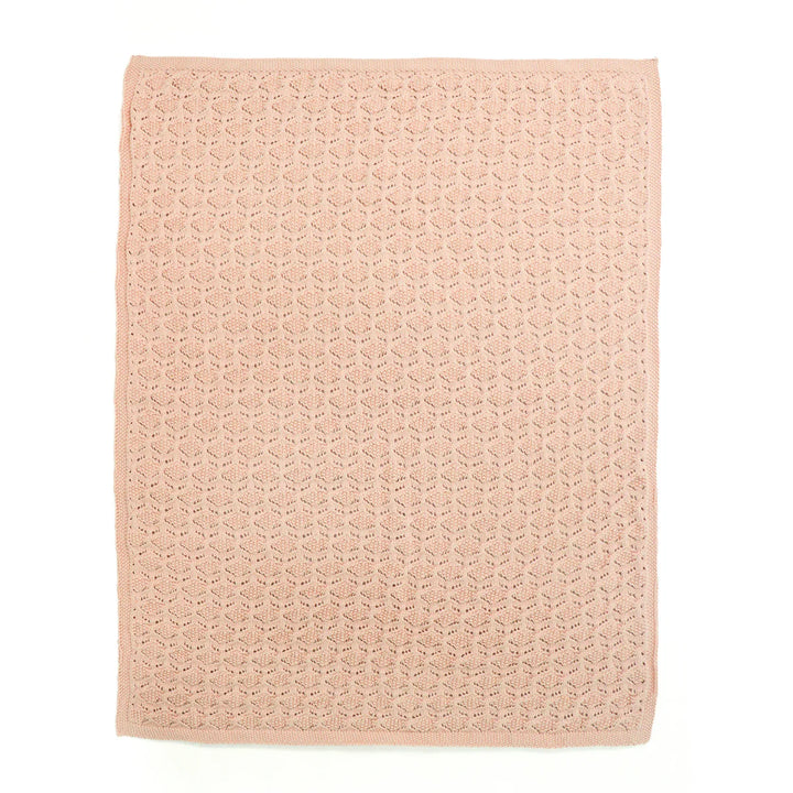 Blanket | Knit - Bailey - Pink