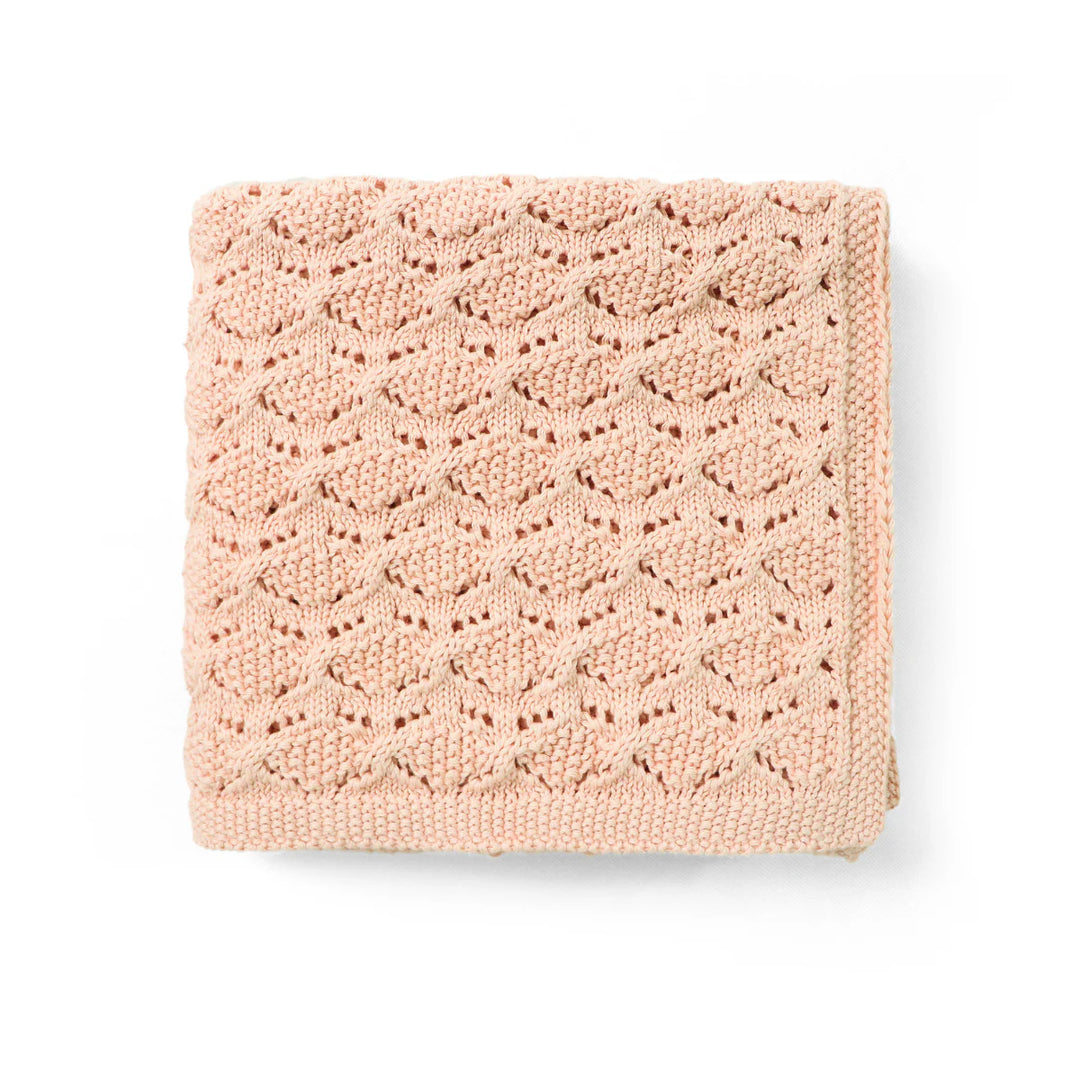 Blanket | Knit - Bailey - Pink